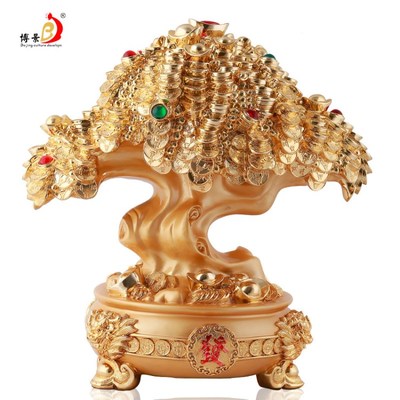 招财兴业，福运相伴——探析新款大发财树工艺品摆件的独特魅力