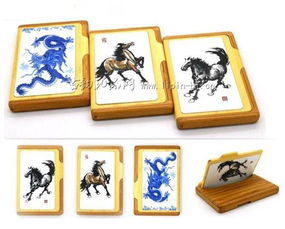 天然竹木陶瓷工艺礼品名片夹 方寸之间的东方雅韵