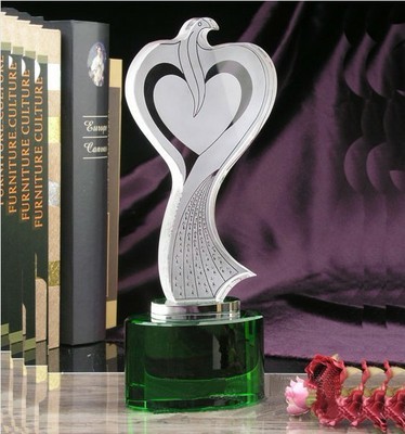 匠心定制，璀璨永恒 杭州润鸿文化创意的高档水晶工艺品