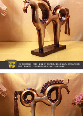 欧式复古家居饰品 一马当先生肖马树脂工艺品的批发采购指南