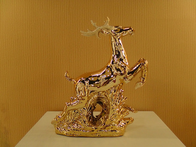 创新精美，电镀磨砂陶瓷工艺礼品 居家摆设与工艺礼品的完美结合